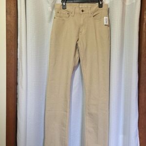 Old Navy Straight Leg Jeans Built In Flex  Mens Size 30x34 Tan